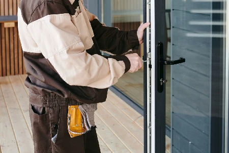 Cleaning And Polishing Glass Door Installation in Port Charlotte, FL